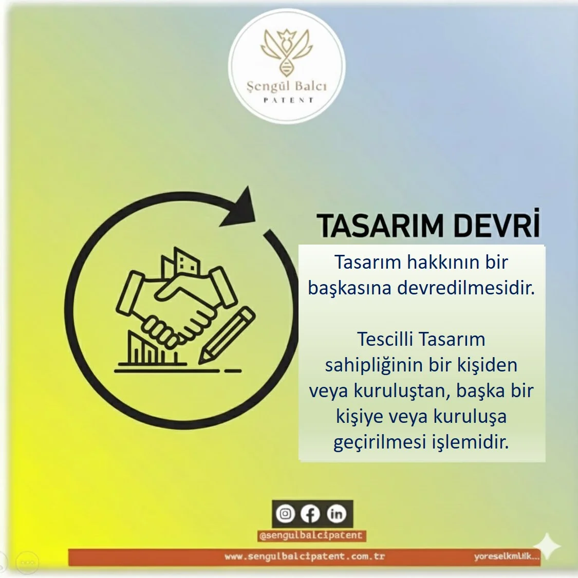Tasarım Tescil Devir