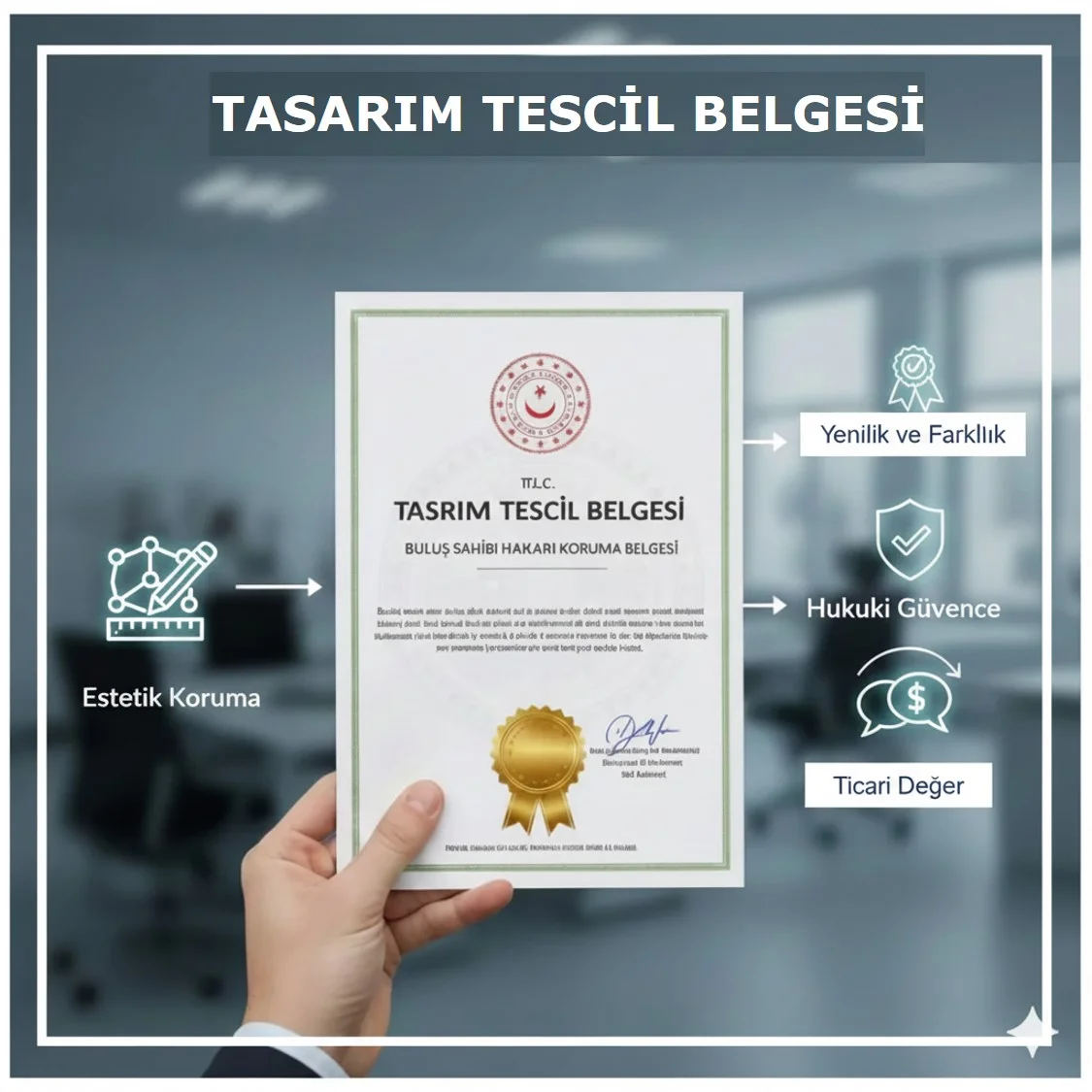 Tasarım Tescil Belgesi